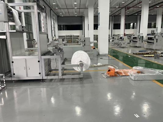 Высокоэффективная линия производства складной бумаги из стеклянных волокон