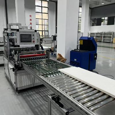 Автоматическая машина для нанесения клея ПП на производственной линии регулируемого воздушного фильтра 20 мм
