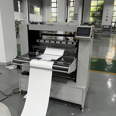 Автоматическая ножевая плиссировочная машина для бумаги с регулируемой скоростью