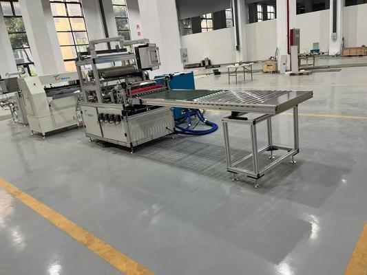 Линия производства масляных фильтров, топливных фильтров, полуавтоматическая, высокоэффективная, для гофрирования и склеивания