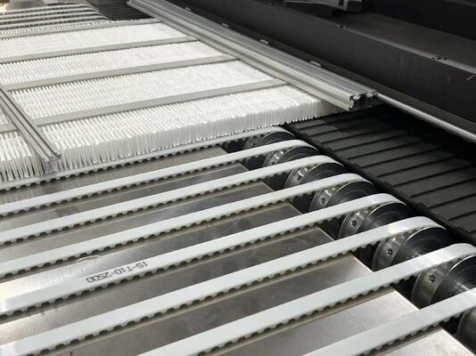 Линия производства HEPA-фильтра с полуавтоматическим сервомотором