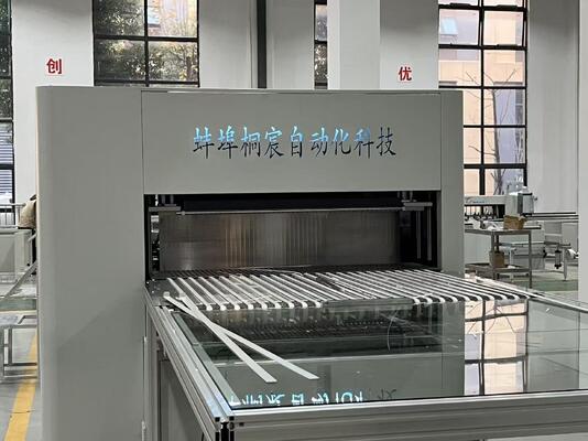 Линия производства гофрирования стекловолокна для высоких температур с высотой гофры 300 мм