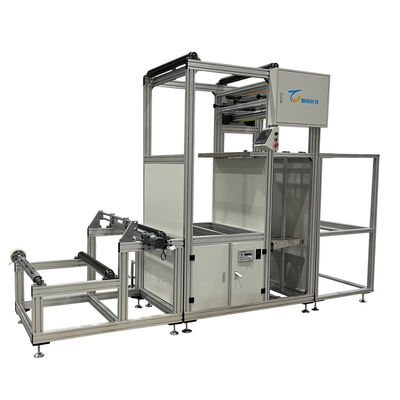 Полностью автоматическая линия производства плиссированных фильтров для воздушных фильтров из стекловолокна