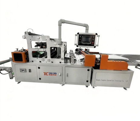 Высокоэффективная линия производства фильтров, высота гофры 300 мм, автоматическая линия производства HEPA-фильтров с гофрированием и склеиванием