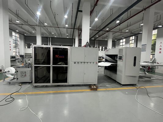 Сертификация ISO Полностью автоматическая система управления Savv Energy CNC для производства стекловолокна методом складывания