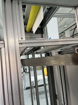 Массовое производство ISO стекловолокно фильтр производственная линия с перегородками