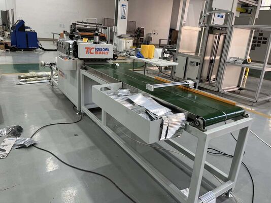 Высокоточная стабильная структура HEPA фильтр волнистая машина для алюминия