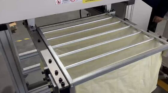 Компьютеризированный карманный фильтр изготавливающий машину воздушный фильтр мешки изготавливающие машину высокая эффективность