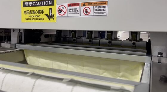 Компьютеризированный карманный фильтр изготавливающий машину воздушный фильтр мешки изготавливающие машину высокая эффективность