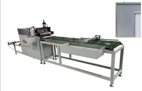 Полноавтоматическое оборудование для плиссировки алюминия с перегородками для высокопроизводительных операций и крупносерийного производства