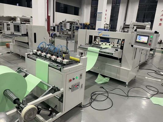 Полностью автоматизированная линия производства фильтровальной бумаги с сервоприводными двигателями для промышленных и бытовых фильтров