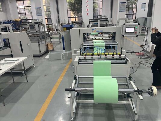 Автоматическая сервоприводная машина для складывания и склеивания фильтров для промышленных и бытовых фильтров