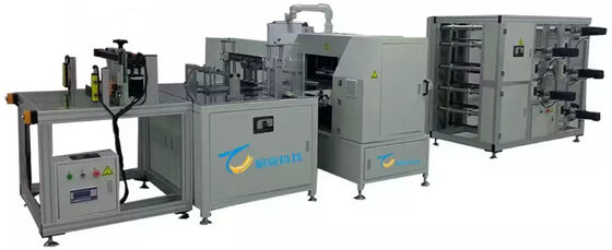 Стабильная высокопроизводительная производственная линия с сервоприводом для фальцовки многослойной фильтровальной бумаги из различных материалов