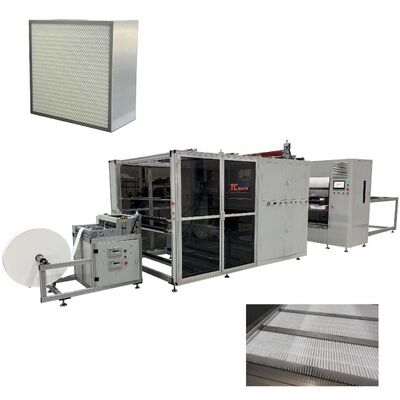 300mm Folding Height Full-auto High Temperature No Partition Fiberglass Folding Paper Production Line